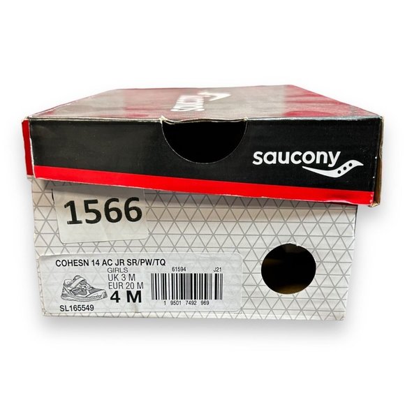 Saucony Girl Cohesion 14 A/C Jr. Sneaker‎ Shoes 4M - Picture 9 of 9
